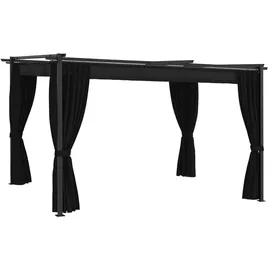 vidaXL Pavillon 4 x 3 m Anthrazit