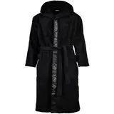 Emporio Armani Bademantel Sponge Schwarz L