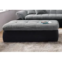 DOMO collection Moric Microfaser Primabelle schwarz/grau