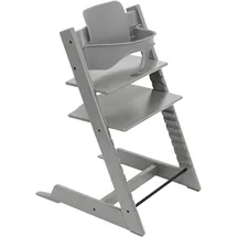 Stokke Set Tripp Trapp® Storm Grey mit Baby Set, Grau