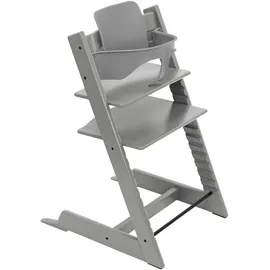 Stokke Set Tripp Trapp® Storm Grey mit Baby Set, Grau