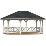 Palmako Betty 6,15 x 4,65 m Natur