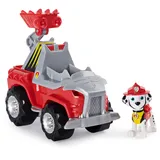 Spin Master PAW Patrol Dino Rescue Marshalls Basis Fahrzeug mit Rückzieh-Mechanismus, inklusive Hundefigur und Überraschungs-Dino, Spielzeug für Kinder ab 3 Jahren