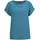 GOLDNER Elegante Viskosebluse mit Glitzer Blau 42