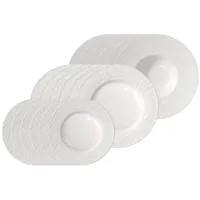 Villeroy & Boch Manufacture Ice Teller-Set 18-tlg. weiß