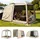Vevor Pop up Zelt 3304,8x280,4 cm Beige