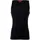 Hugo Herren Unterhemd, 2er Pack - Tank Top Twin Pack, Doppelripp, Cotton Stretch Schwarz 2XL