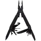 SOG Unisex-Erwachsene PowerAccess Assist Multifunktionswerkzeug für den täglichen Gebrauch, Einhandbedienung, 21 Werkzeuge Multitools, schwarz, Einheitsgröße