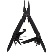 SOG Unisex-Erwachsene PowerAccess Assist Multifunktionswerkzeug für den täglichen Gebrauch, Einhandbedienung, 21 Werkzeuge Multitools, schwarz, Einheitsgröße