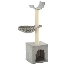 vidaXL Katzen-Kratzbaum 105 cm grau