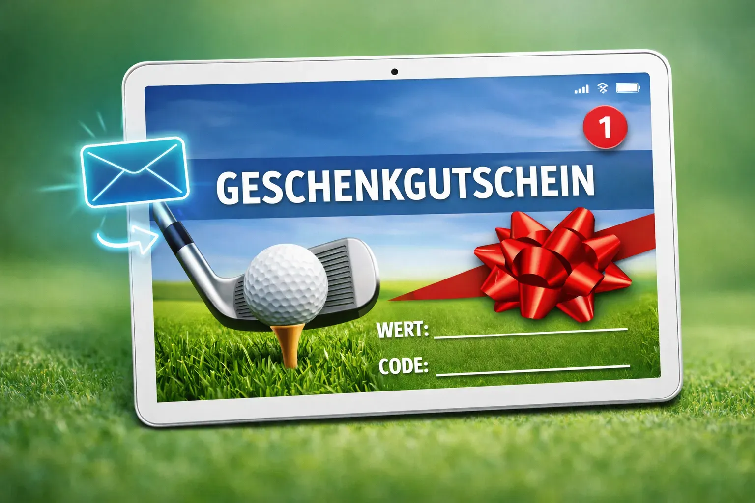 Digitaler Golf24 Geschenkgutschein - 200 / 200