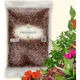 ORAGARDEN Pinienrinde Pinienmulch Rindenmulch Dekorinde Terrarienerde 10-20 mm (3L)