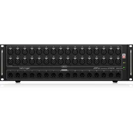 Behringer S32 I/O-Box mit 32 fernsteuerbaren Midas-Vorverstärkern, 16 Ausgängen und AES50-Netzwerk mit Klark Teknik SuperMAC-Technologie