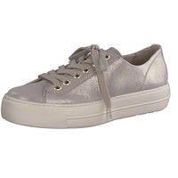 Paul Green Damen SUPER Soft Pauls, Frauen Bequemschuhe,Low-tie,Komfortschuhe,Halbschuhe,schnürschuhe,schnürer,Beige Metallic (Cachemire),37.5 EU / 4.5 UK - 37.5 EU