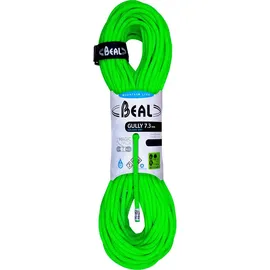 Beal Gully Halbseil Orange/Grün 70 m