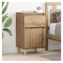 vidaXL Nachtschrank Artisan-Eiche 40 x 35 x 70 cm Braun
