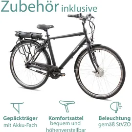 Tretwerk Mystic 28 Zoll RH 53 cm Unisex schwarz