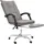 vidaXL Bürostuhl mit Liegefunktion Polyester Taupe