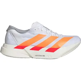 adidas Adizero Adios Pro 4 Herren Weiß / Orange 42