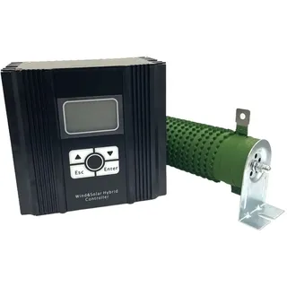 2000W Wind Solar Hybrid System MPPT Laderegler 1200w Windkraftanlage 800W Solar Controller 12V 24V 48V Windtubine Regler Heimgebrauch Windgenerator (12V/24V Auto)