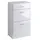 WELLTIME Unterschrank WELLTIME "Neapel", weiß, B:50cm H:84cm T:35cm, Holzwerkstoff, MDF, Schränke, Unterschrank, Breite 50 cm, mit Hochglanzfronten und eleganter Fräsung