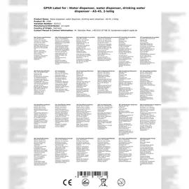 ich-zapfe Wassersprudler AS-45, 2-leitig