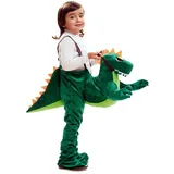 Mom Dino Rider Kinderkostüm - Multicolor - 3-4 Jahre