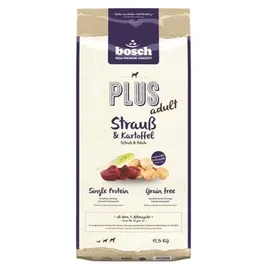 Bosch Tiernahrung HPC Plus Adult Strauß & Kartoffel 12,5 kg
