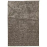 vidaXL Teppich ISTAN Hochflor Glänzend Grau 160x230 cm