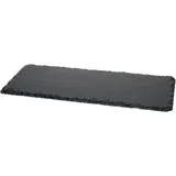 6er Set Schieferplatte 11x30cm Schwarz - 23464632