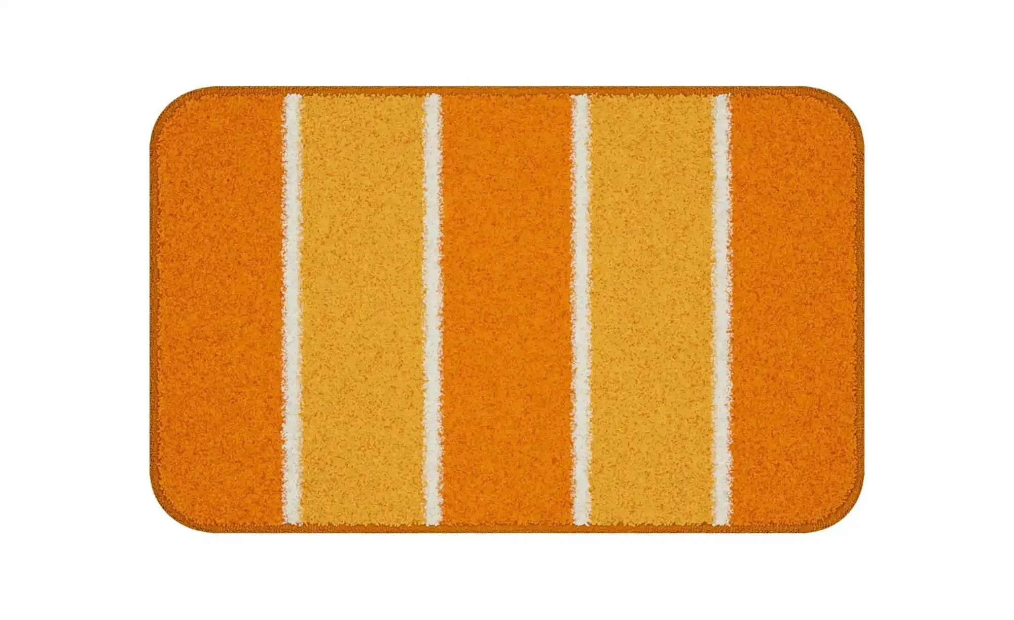 Grund Badematte , orange , Synthetik , Maße (cm): B: 50 H: 1,8