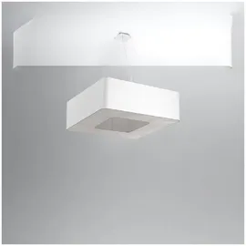 Sollux Urano 8-flg. 60 cm rund weiß Stahl