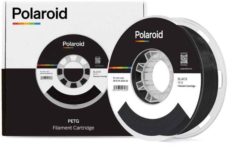 Polaroid Filament black PETG PL-8201-02 Kassette 1,75 mm 1 kg