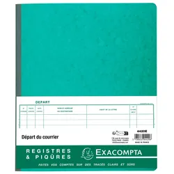Exacompta 4420E Heft für Postausgang 32x27cm 80S - Farben sortiert
