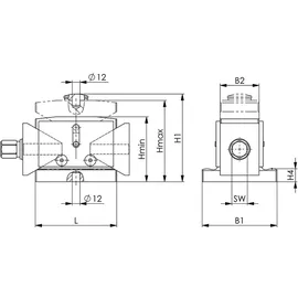 AMF Richtkeil Herkules 125 mm