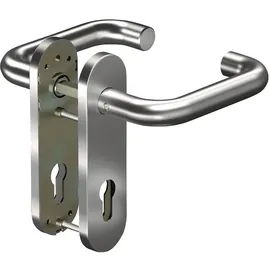 OGRO Kurzschildgarnitur CORE+ 8100 8 mm Aluminium F1