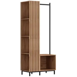 Vicco Garderobenschrank Zinto 80 x 187 cm Eiche