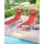Songmics Sonnenliege 55 x 31 x 193 cm Rot