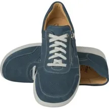 GANTER Komfort Schnürschuhe in blau, | Gr.: 40