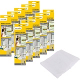 SCHELLENBERG Fliegengitter-Gewebe "Maxi 50324" Insekten- und Mückenschutz für große Fenster, 150x300 cm, weiß Gr. B/H: 150 cm x 300 cm, 10er Pack, weiß (gewebe: weiß) Fliegengitter