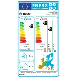 Bosch Climate 3000i Single Split-Klimagerät CL3000i 26 WE Set 2,6 kW (7733701735)