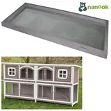 nanook shop Nanook Untere Kotwanne Doppel Hasenstall Murmel XXL