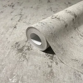 Marburg Vliestapete Betonoptik Glänzend Modern 10,05 m x 0,53 m Grau