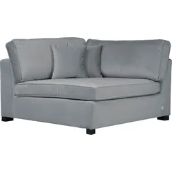 Sofa "Skara XXL", grau, B:130cm H:86cm T:130cm, 100% Polyester, GUIDO MARIA KRETSCHMER HOME & LIVING, Sofas, Sofa-Element, Eckelement zur individuellen Polstergarnitur-Gestaltung