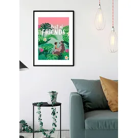 KOMAR Wandbild Jungle Book Friends 30 x 40 cm