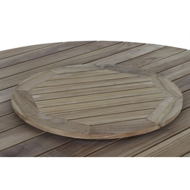 Siena Garden Drehteller »Lazy Susan«, Rund, Teak, braun