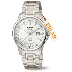 Boccia Herren Armbanduhr 3643-03 Titan Solar