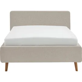 Meise Möbel Polsterbett Mattis ¦ beige ¦ Maße (cm): B: 161 H: 105