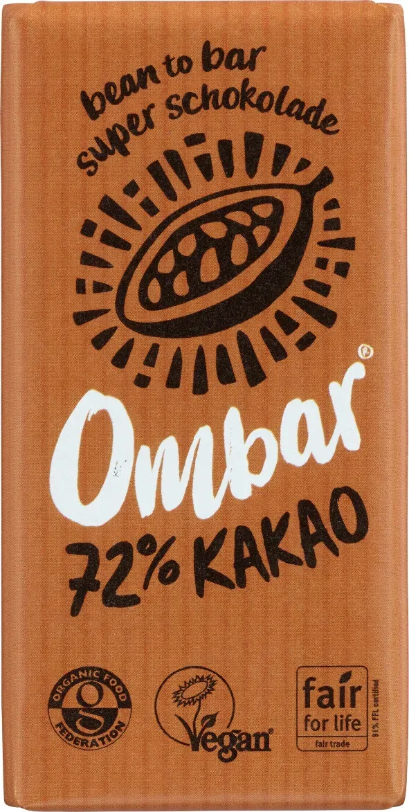 Ombar 72% Rohkakao – bio (0.035kg)