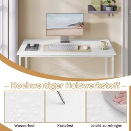 Woltu Eckschreibtisch Weiß